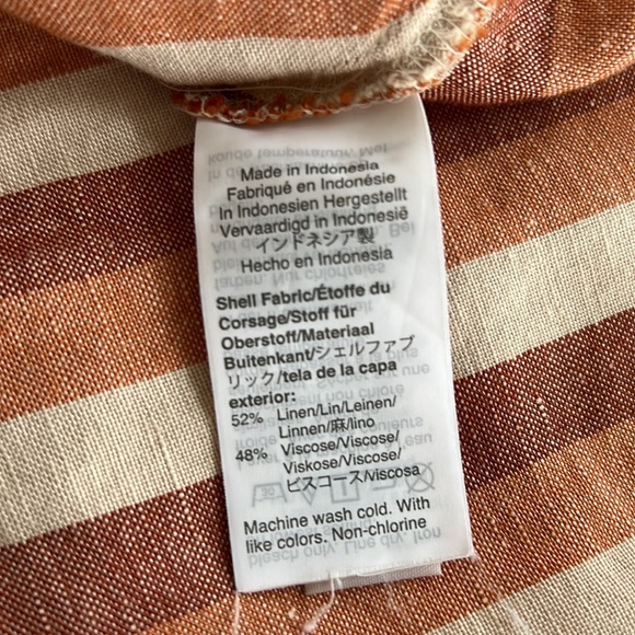 Madewell linen blend wrap skirt - Picture 6 of 6